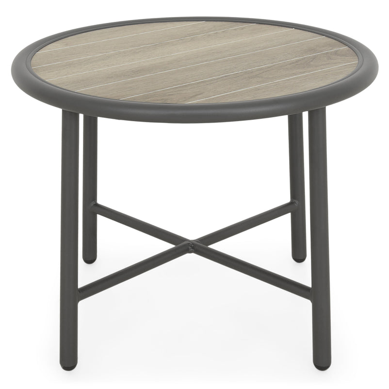 MUMBAI Set mobilier terasă/grădină, 2 fotolii și măsuță