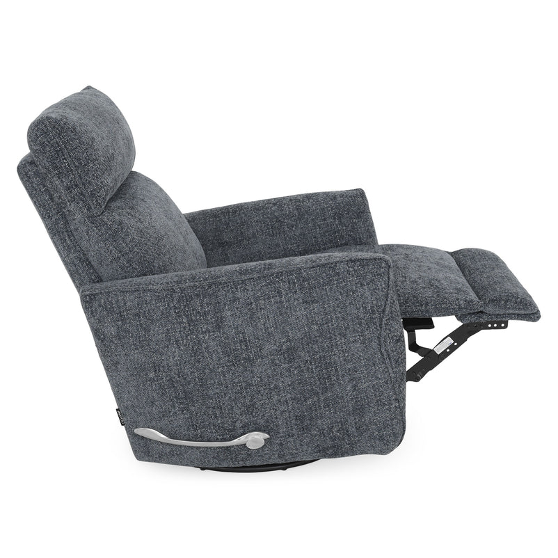 KERSEY Fotoliu rotativ, recliner manual, stofă