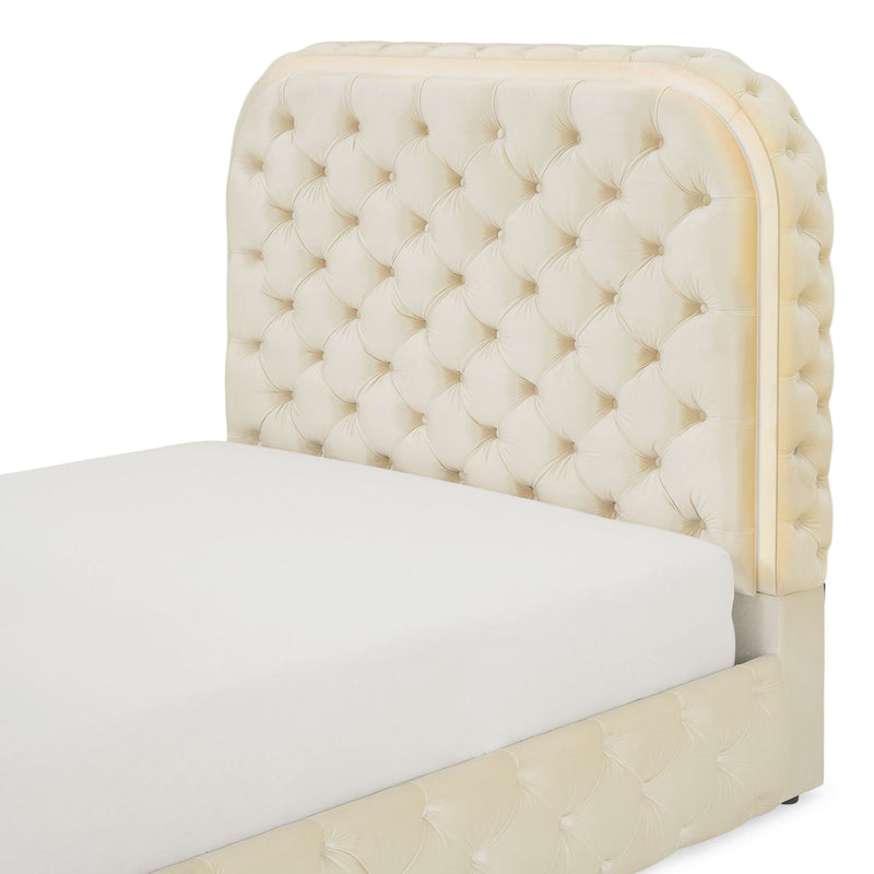 CLERMONT Pat tapițat, șemineu, spațiu TV, LED, somieră incluse