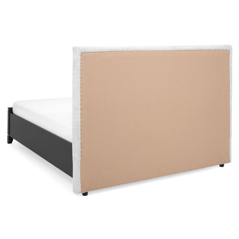 JACKSON Pat tapițat, 160x200cm, somieră și 2 sertare incluse