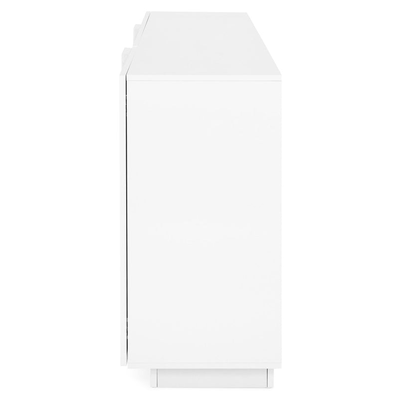 DEVON Comodă 1 ușă, 3 sertare