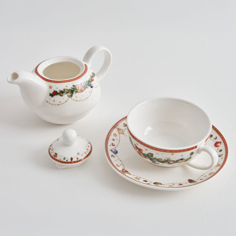 BELLS Ceainic, porțelan, 240ml