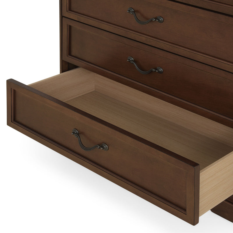 NOREGON Comodă 5 sertare