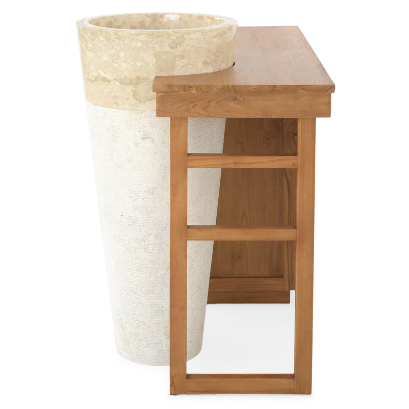 INTEGRALE Set mobilier baie, mască lavoar și lavoar