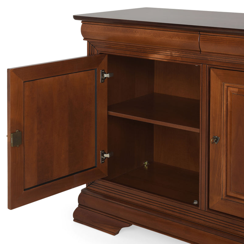 LOUIS PHILIPPE Bufet 3 uși, 3 sertare