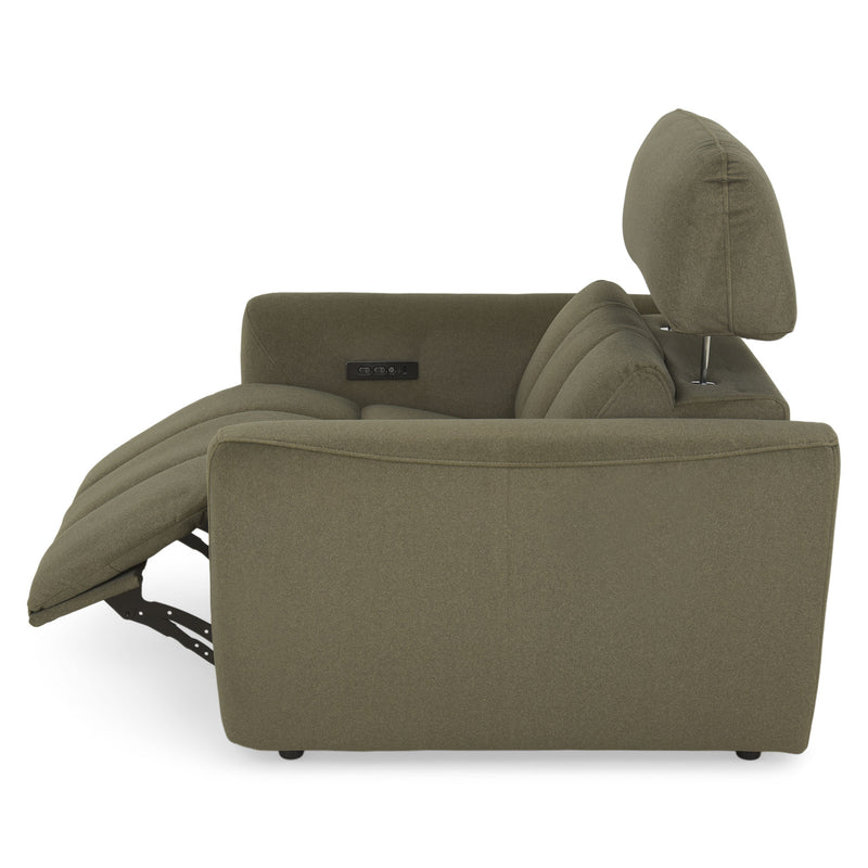 WISNER Fotoliu, recliner electric, mecanism electric tetieră, stofă