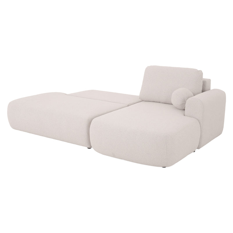 LAON Colțar extensibil, șezlong stânga/dreapta și ladă depozitare, stofă