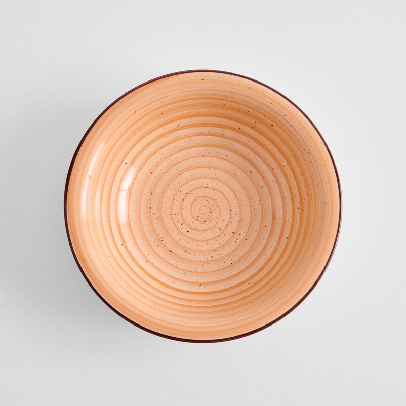 SPIRAL Set veselă, ceramică, 18 piese
