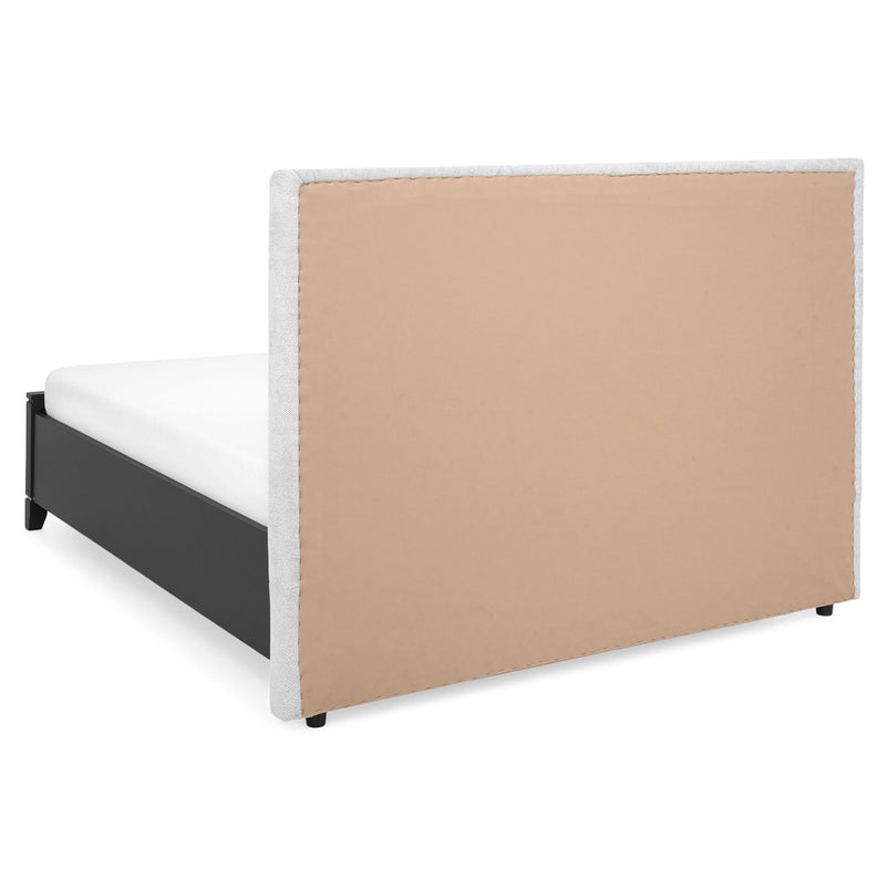 JACKSON Pat tapițat, 180x200cm, somieră și 2 sertare incluse