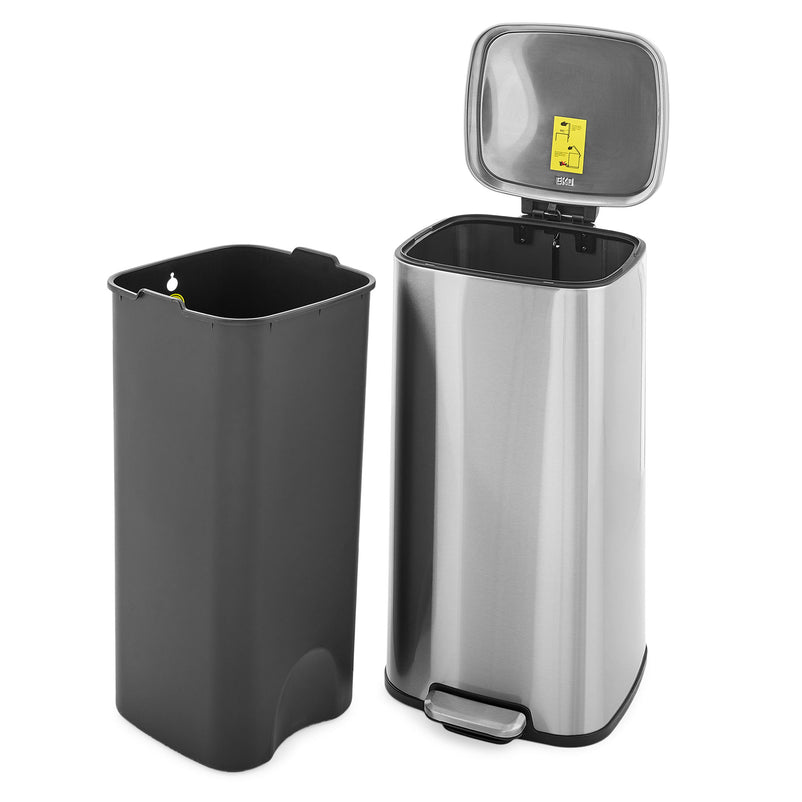 STELLA Coș de gunoi, 30L+6L