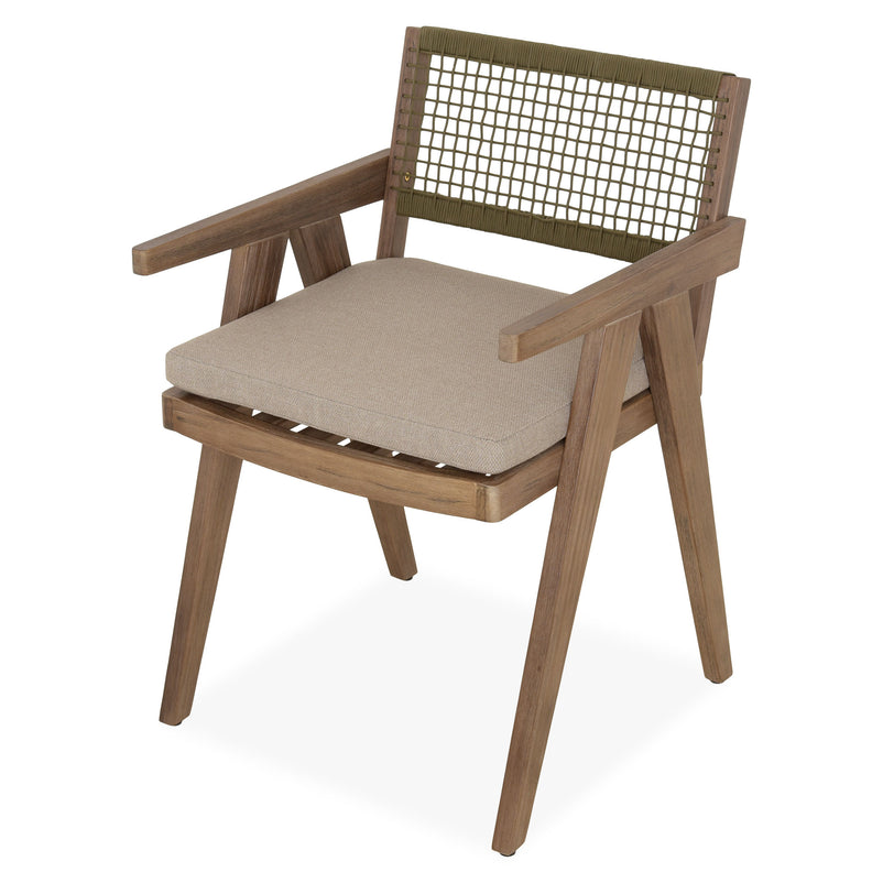 PERTH Set mobilier terasă/grădină, 4 scaune și masă