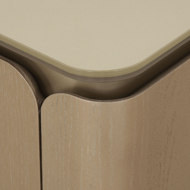 TERRENCE Noptieră 2 sertare