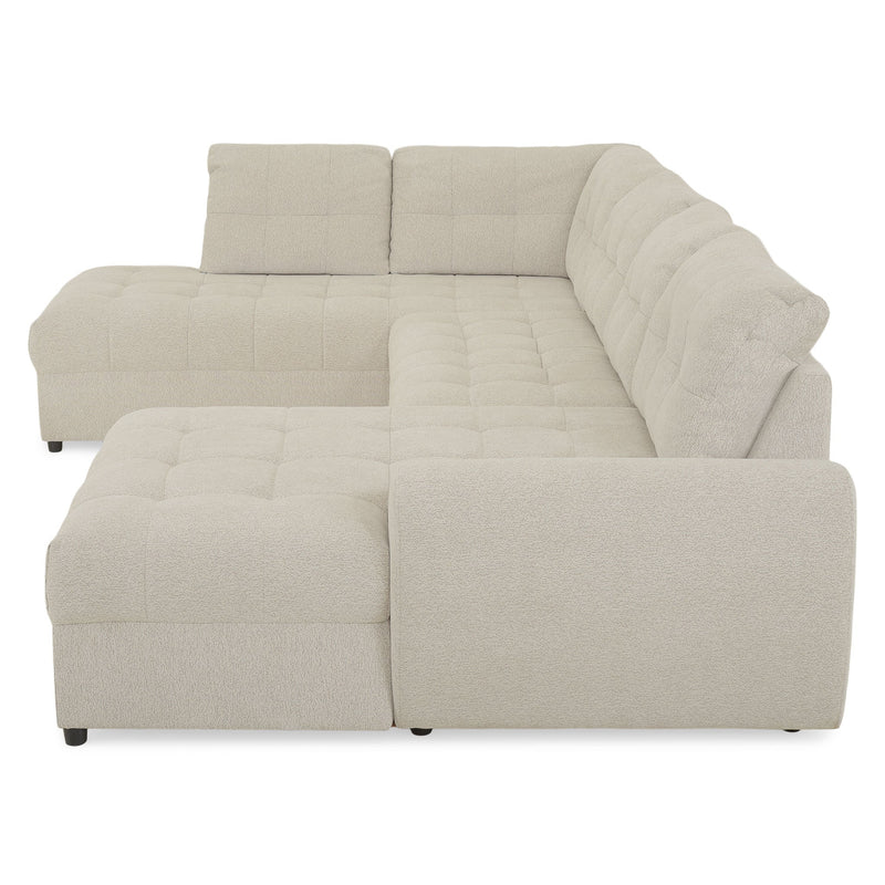 CLOUD Colțar extensibil, șezlong stânga/dreapta, stofă