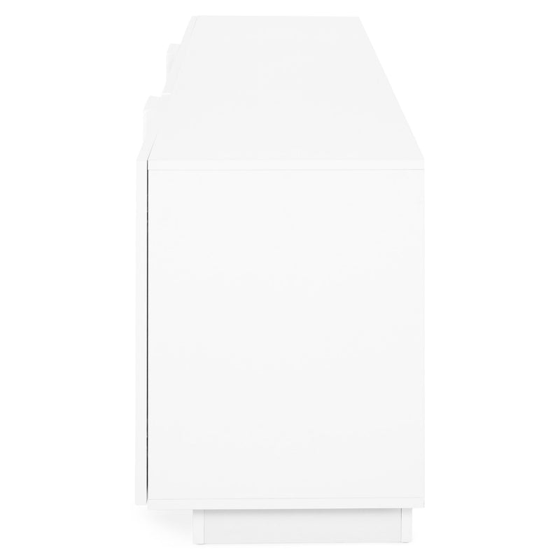 DEVON Comodă TV 1 ușă, 2 sertare