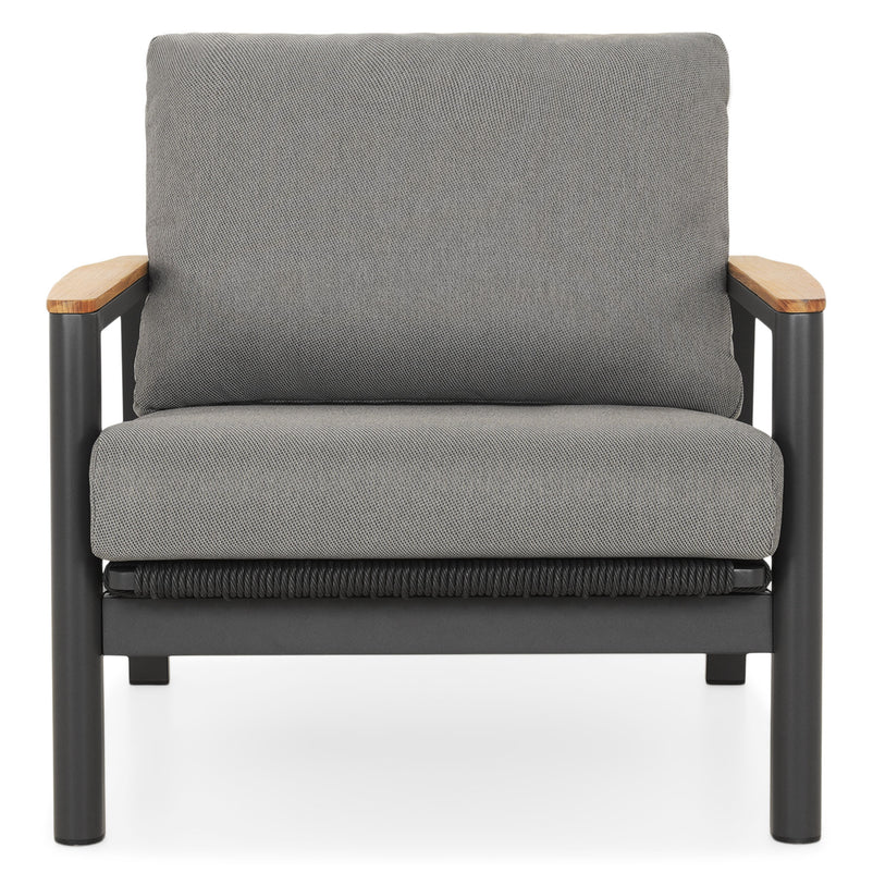 REYNE Set mobilier terasă/grădină, 2 fotolii și canapea