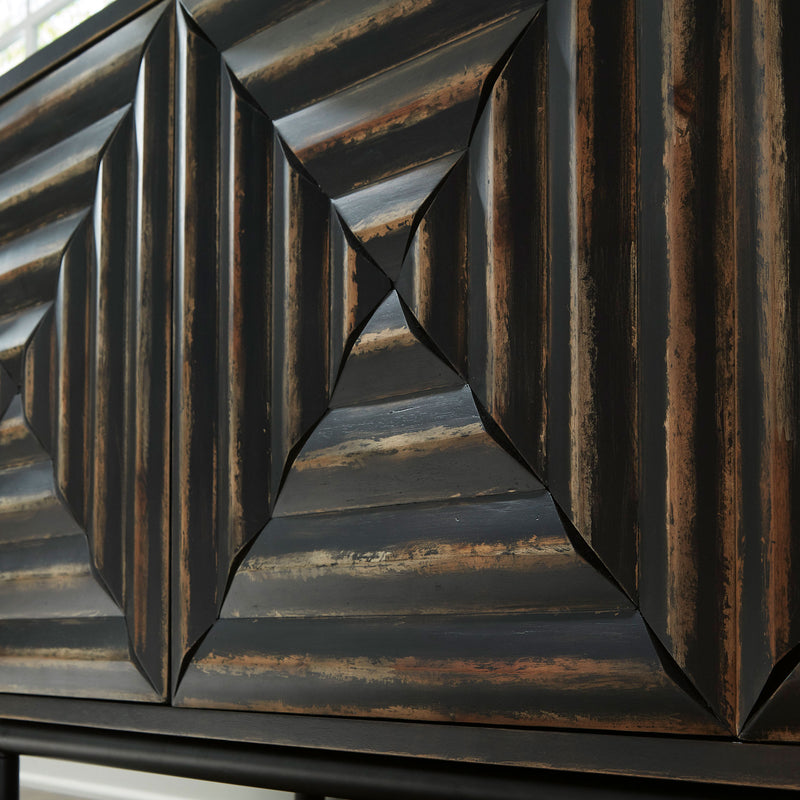 FAIR RIDGE Comodă accent, 3 uși