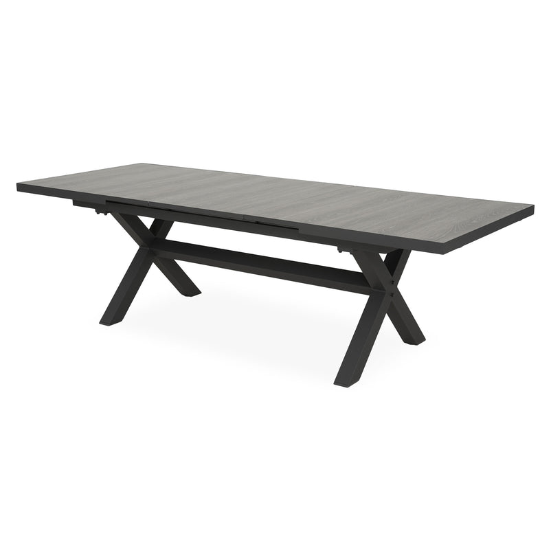 TUSCANY Set mobilier terasă/grădină, 8 scaune și masă extensibilă
