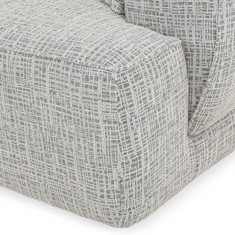 MILFORD Canapea 3 locuri, 2 perne incluse, stofă