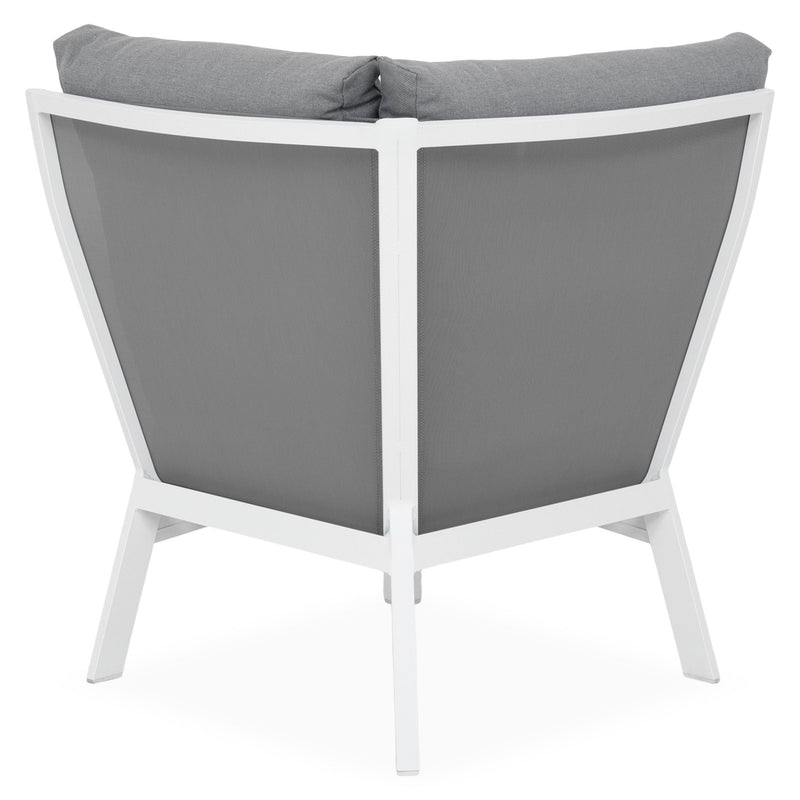 SALZBURG Set mobilier terasă/grădină, element colț și element central