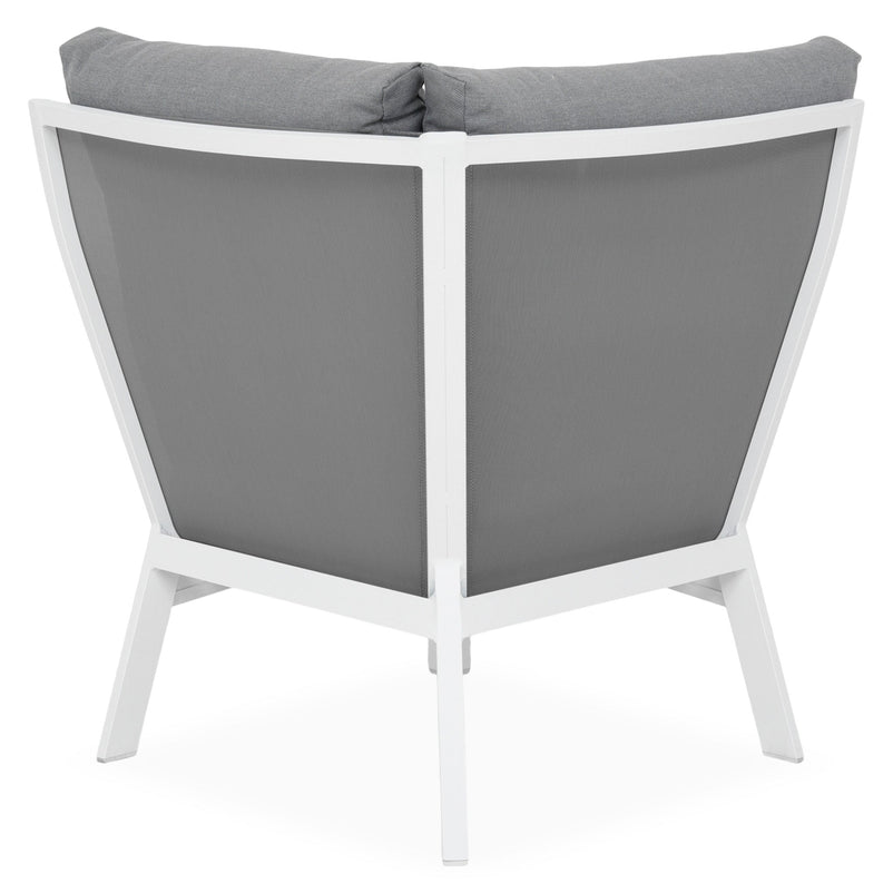 SALZBURG Set mobilier terasă/grădină, element colț și element central