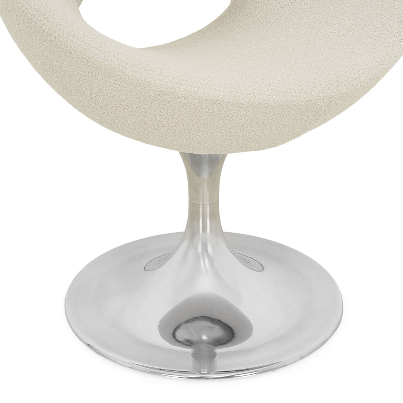 BIRBA B Fotoliu rotativ, stofă