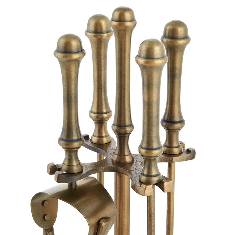 BARON Set suport și 4 accesorii șemineu