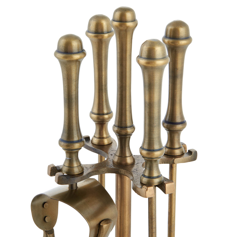 BARON Set suport și 4 accesorii șemineu