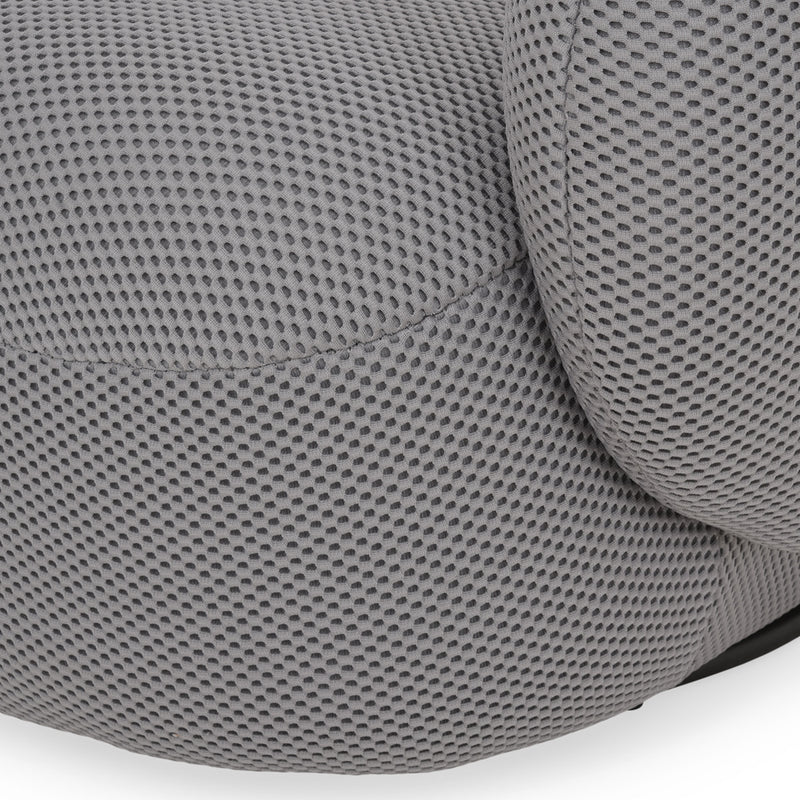 BARTOW Fotoliu rotativ, stofă