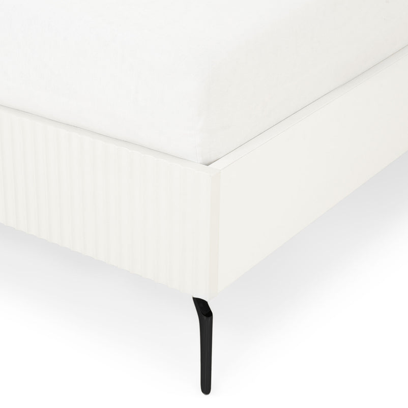 WAVE Pat tapițat,160x200cm, somieră inclusă