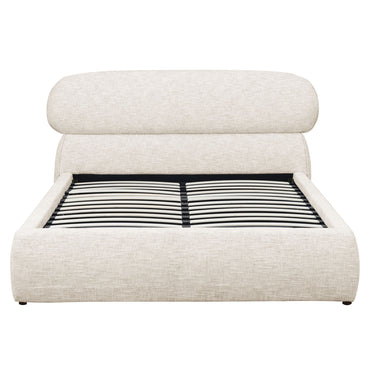 GRETA Pat tapițat, 160x200cm, somieră rabatabilă și ladă depozitare incluse