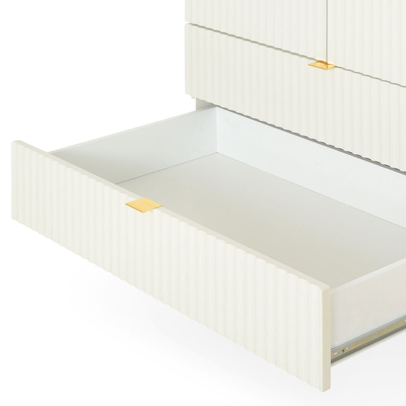 WAVE Dulap copii, 2 uși, 2 sertare