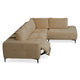 KARSTON Colțar cu șezlong stânga/dreapta, recliner electric, stofă
