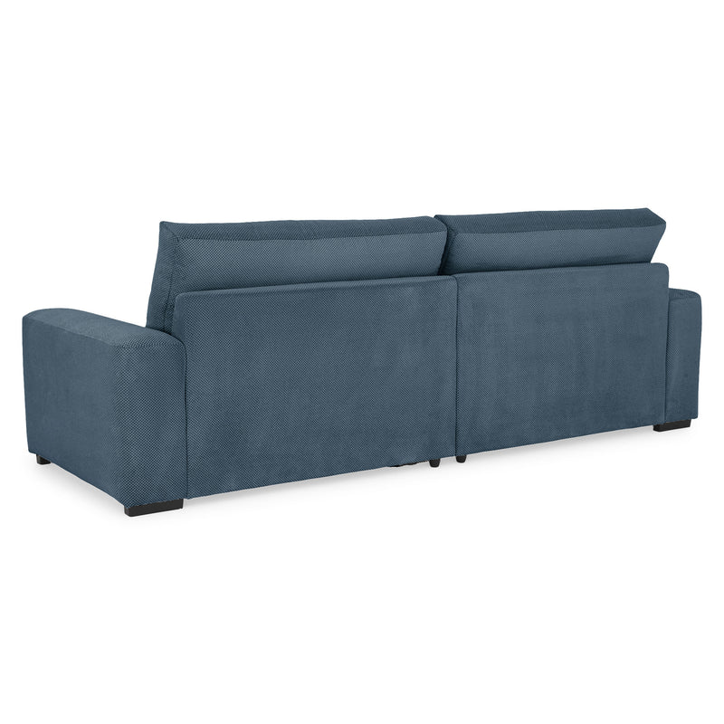 WIDE Canapea extensibilă, 4 locuri, stofă