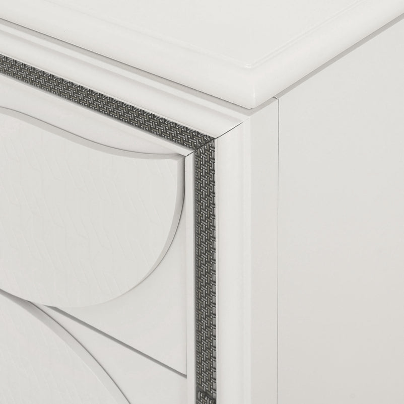 SHARLENE Comodă 5 sertare