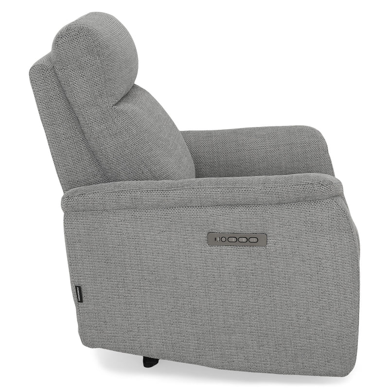BARTON Fotoliu cu recliner electric, stofă