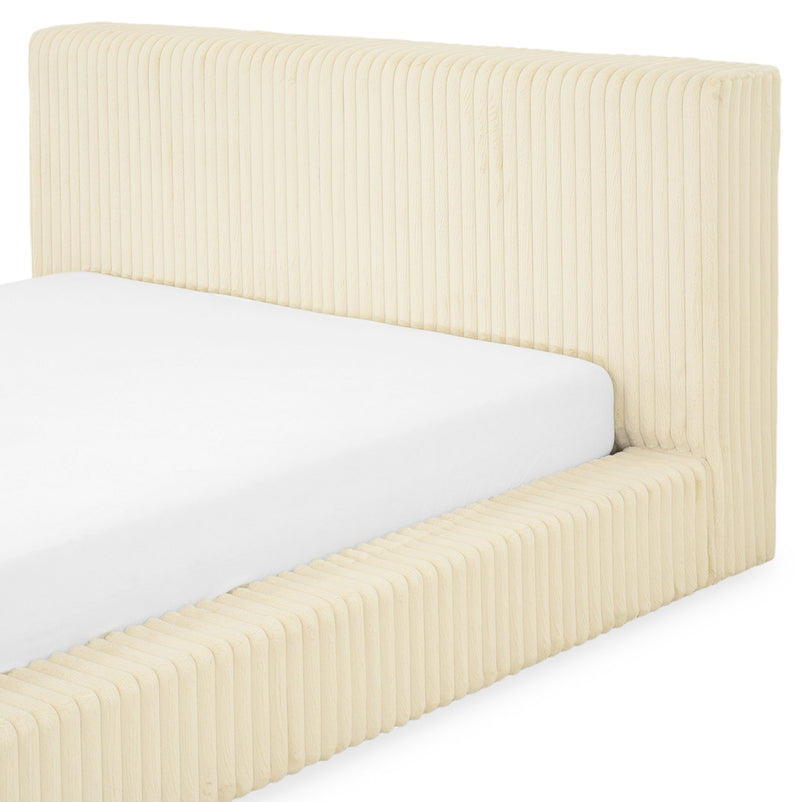 NORDEND Pat tapițat, 160x200cm, somieră rabatabilă și ladă incluse