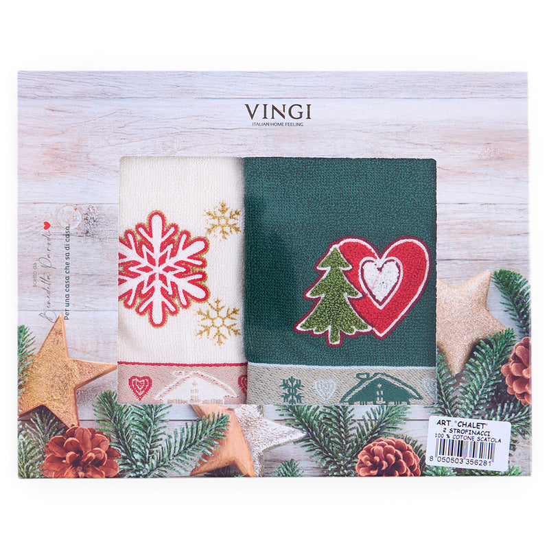 CHALET Set 2 prosoape bucătărie, 50x70cm