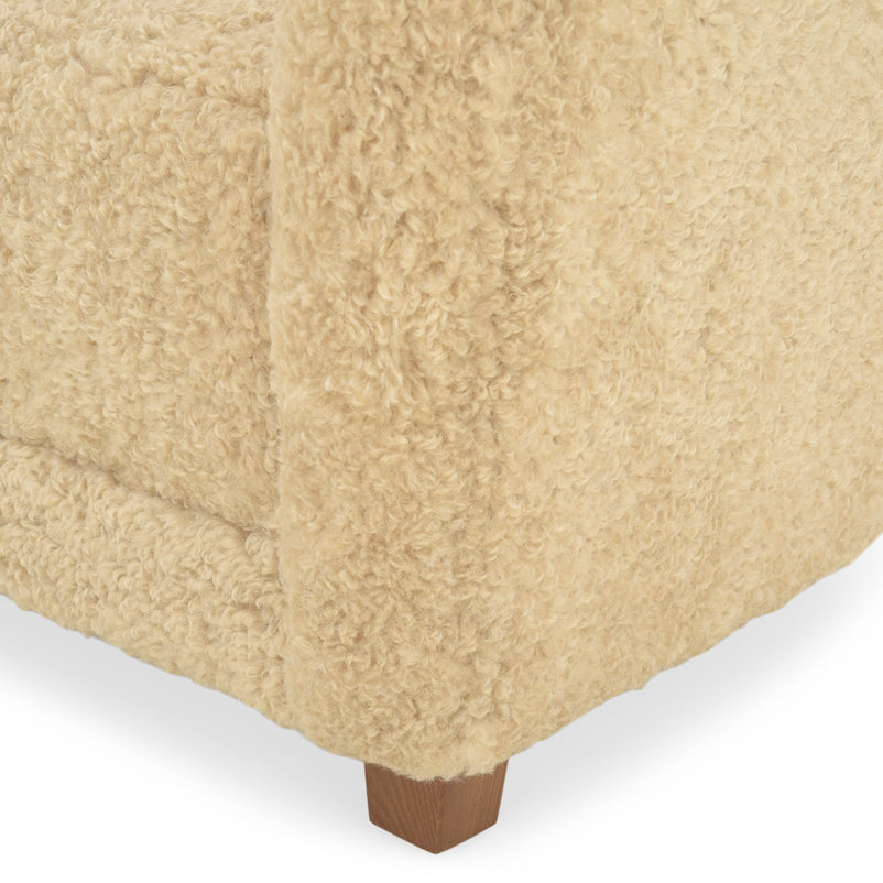 ANDERSON Fotoliu,  imitație blană