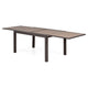 LUCCA Set mobilier terasă/grădină, 8 scaune și masă extensibilă