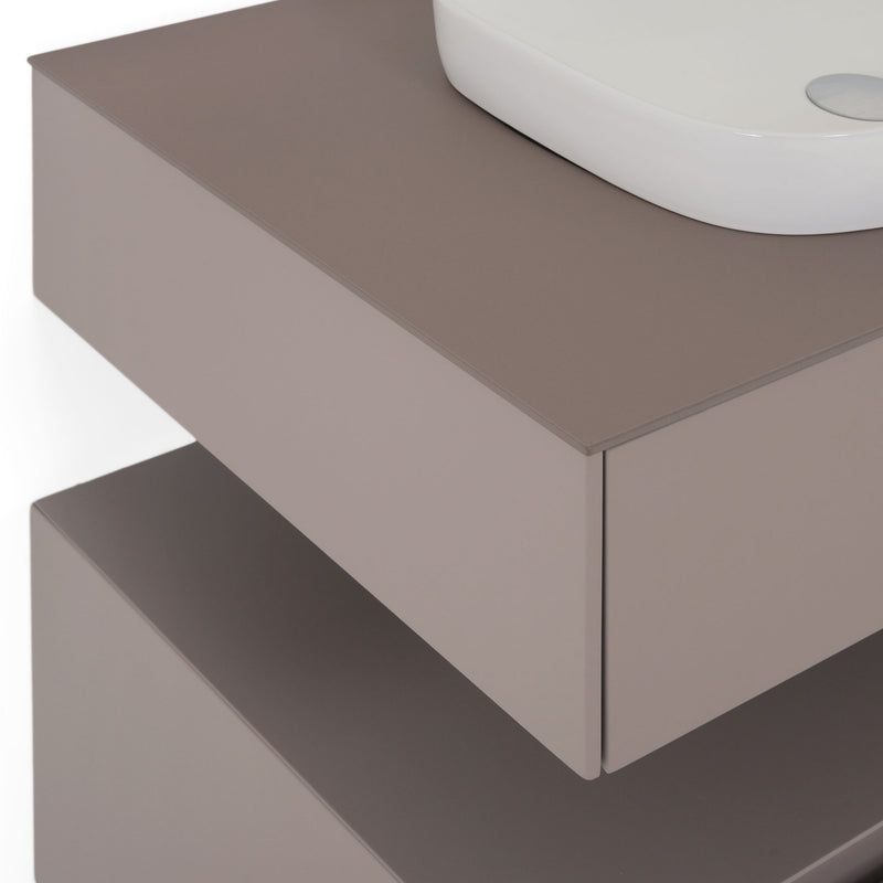 LODI Set mobilier baie, mască lavoar, lavoar, top