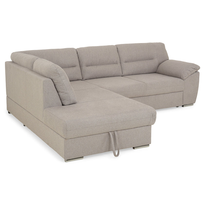 CELIA Canapea extensibilă, șezlong stânga/dreapta, stofă