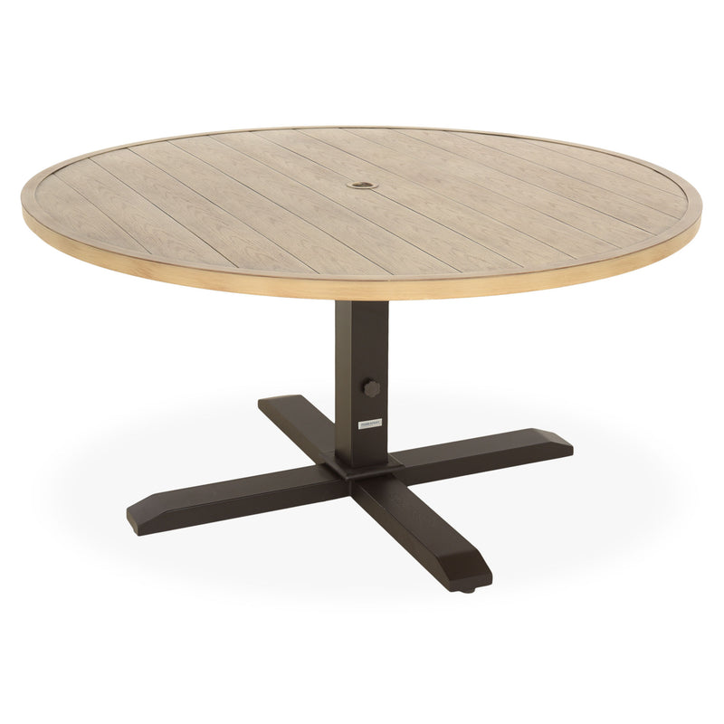 LUCAS Set mobilier terasă/grădină, 6 scaune și masă