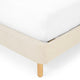 MINEOLA Pat tapițat, 160x200cm, somieră inclusă