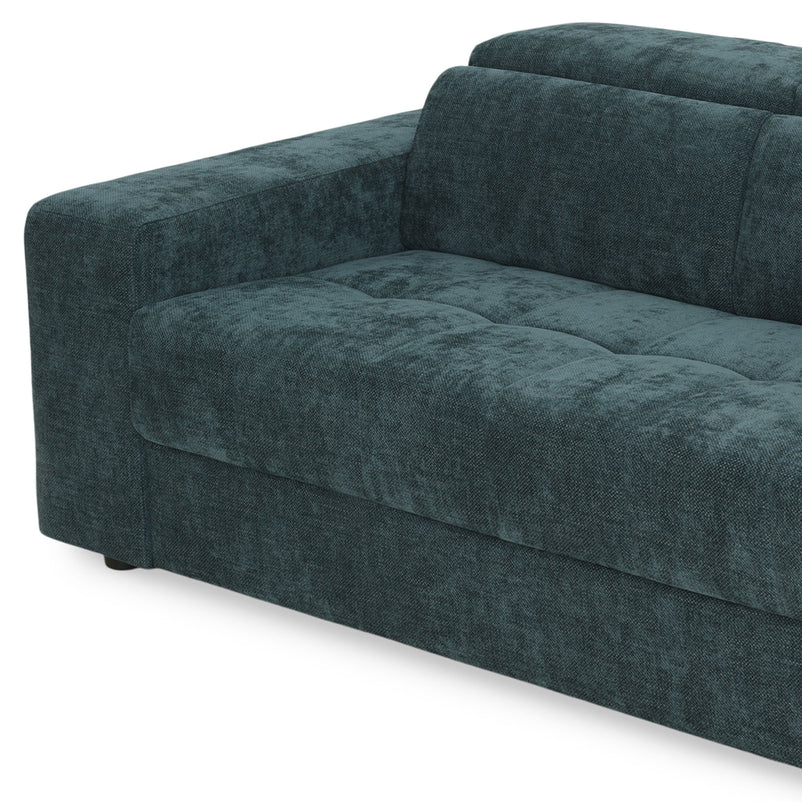 GRETNA Canapea 2 locuri, mecanism tetiere, stofă