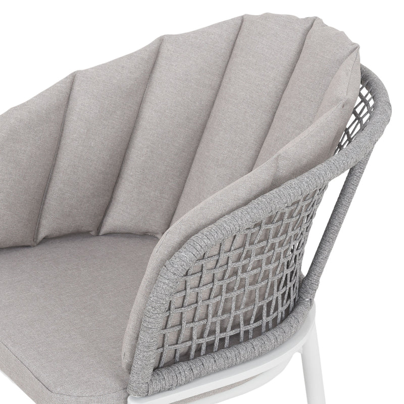 VOLOS Set mobilier terasă/grădină, 2 scaune