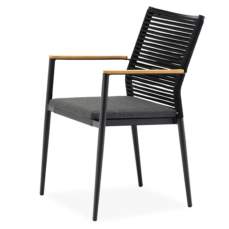 BAY Set mobilier terasă/grădină, 4 scaune și masă