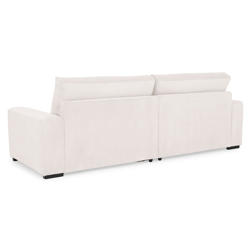 WIDE Canapea extensibilă, 4 locuri, stofă