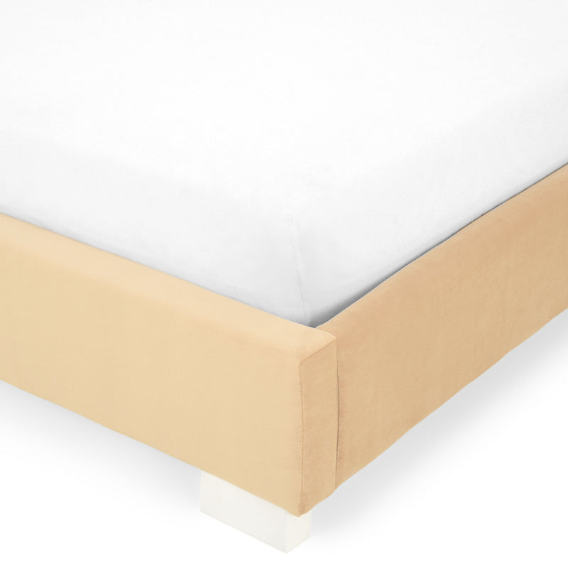 KRONIA Pat tapițat, 160x200cm, somieră inclusă