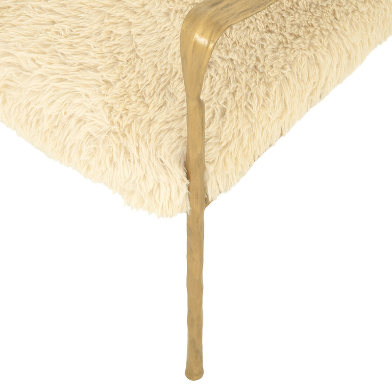 ALAGNA Fotoliu, imitație blană