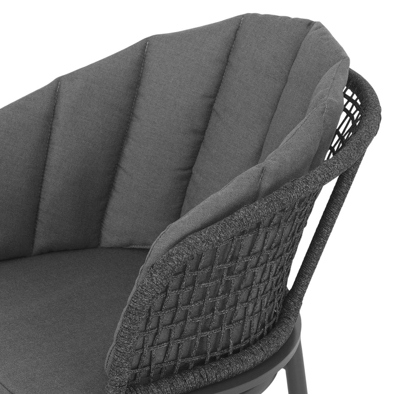 VOLOS Set mobilier terasă/grădină, 2 scaune